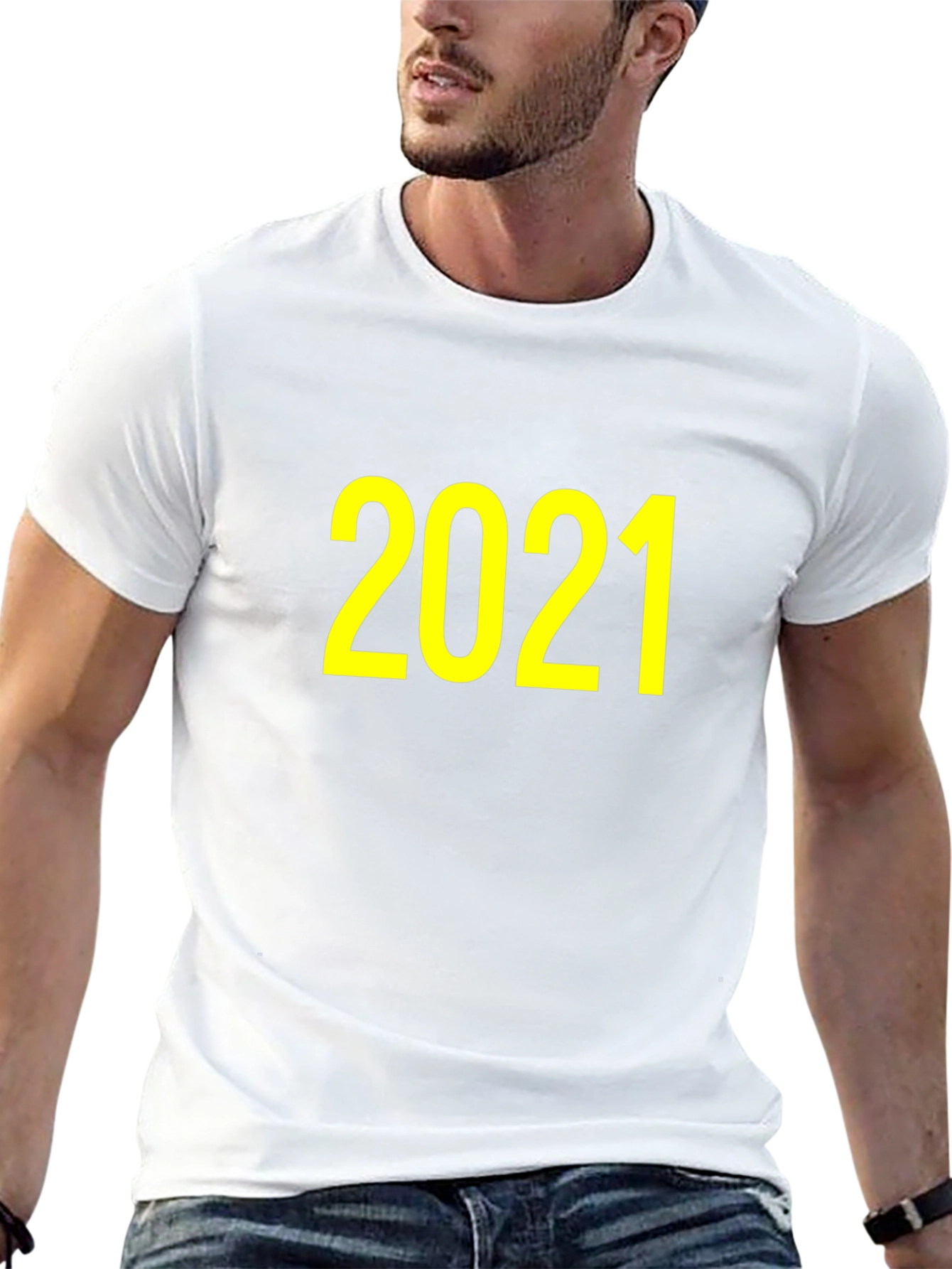 2021 Graphic Tee - Classic Crew Neck T-Shirt
