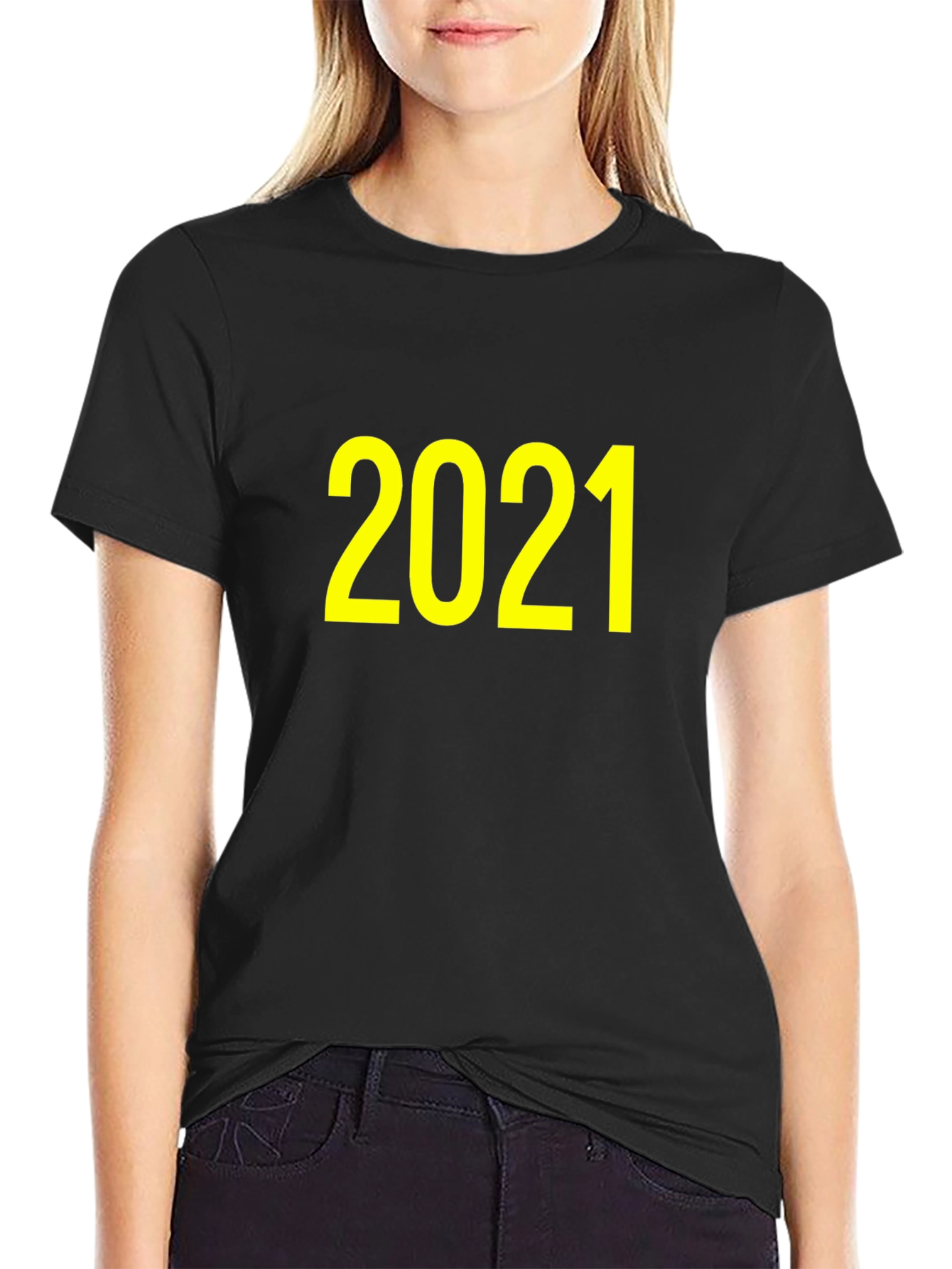 2021 Graphic Tee - Classic Crew Neck T-Shirt