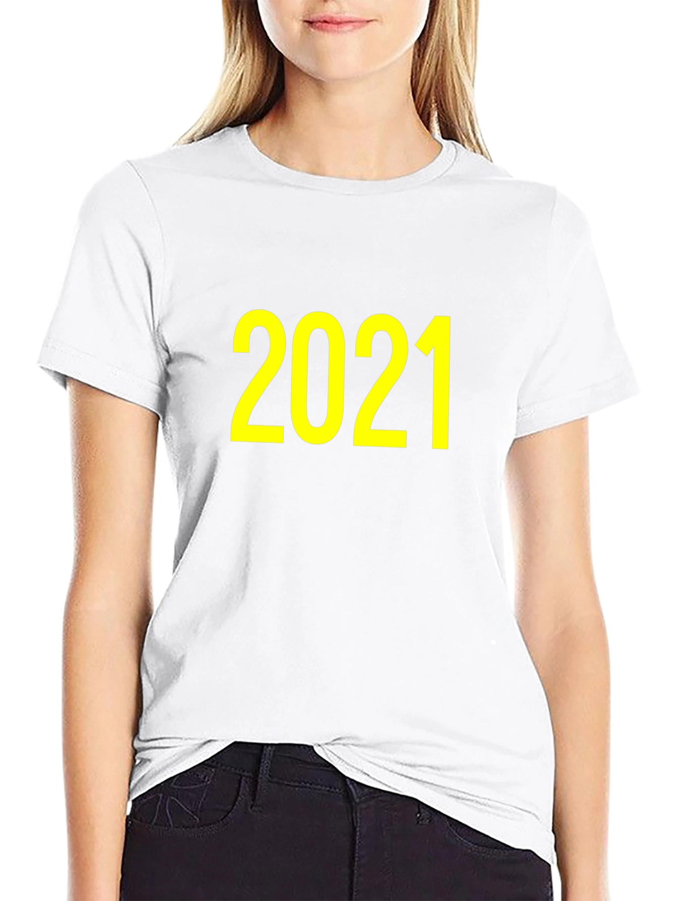 2021 Graphic Tee - Classic Crew Neck T-Shirt