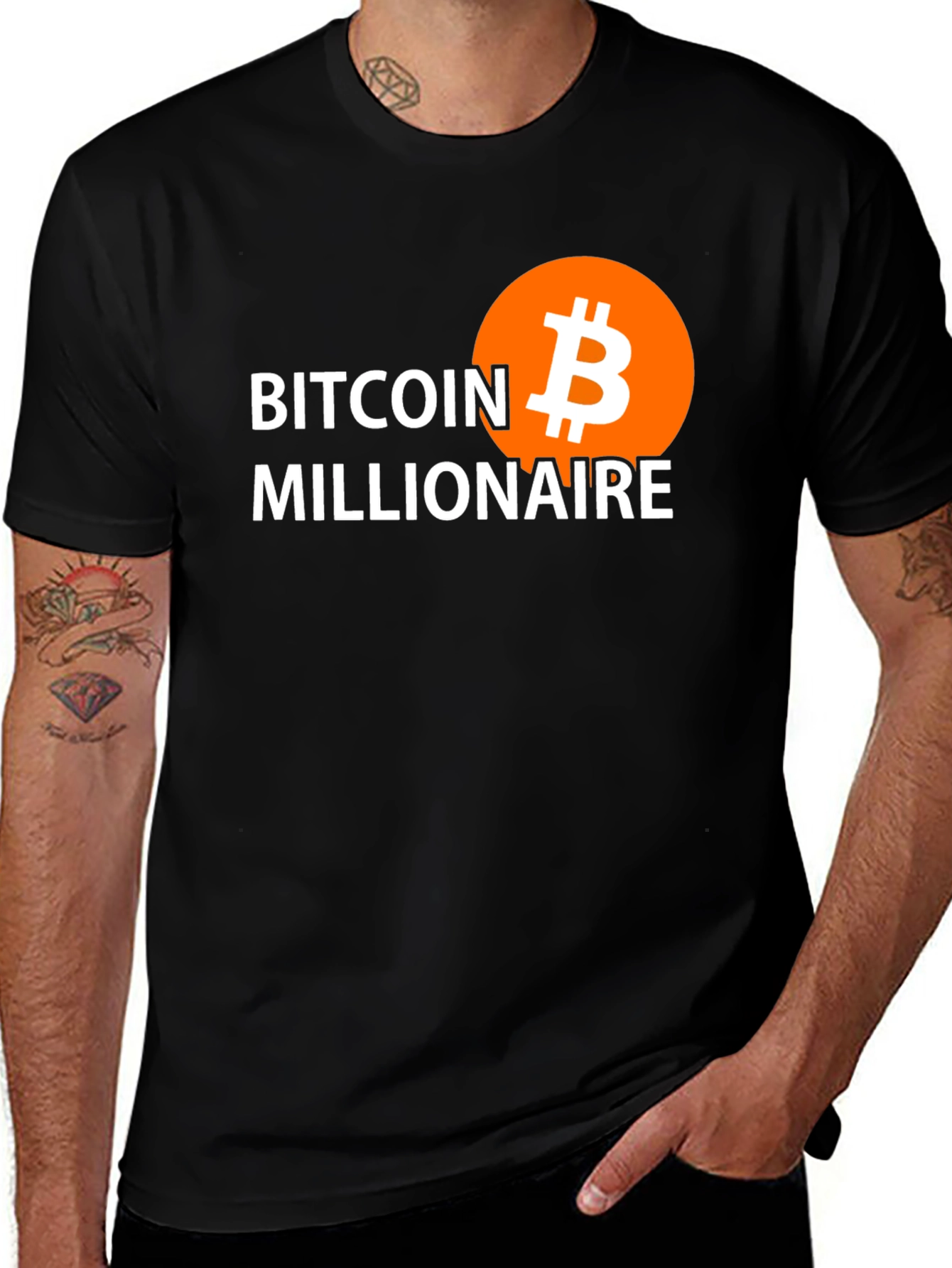 Bitcoin Millionaire Graphic Tee