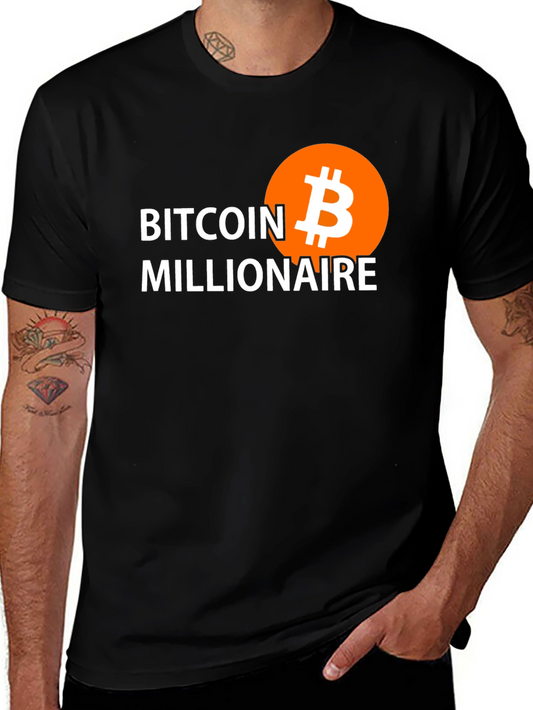 Bitcoin Millionaire Graphic Tee