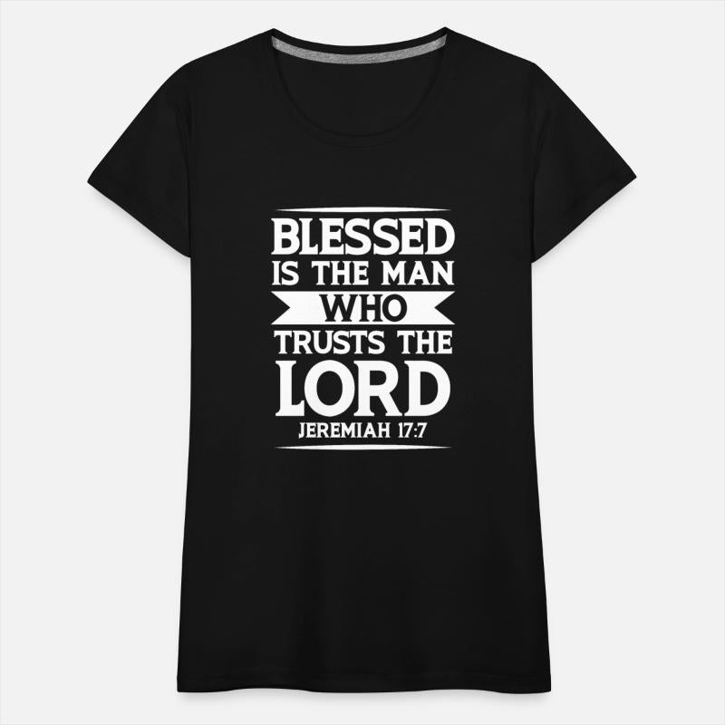 Bible Scripture Verse Jeremiah 17:7 Inspirational