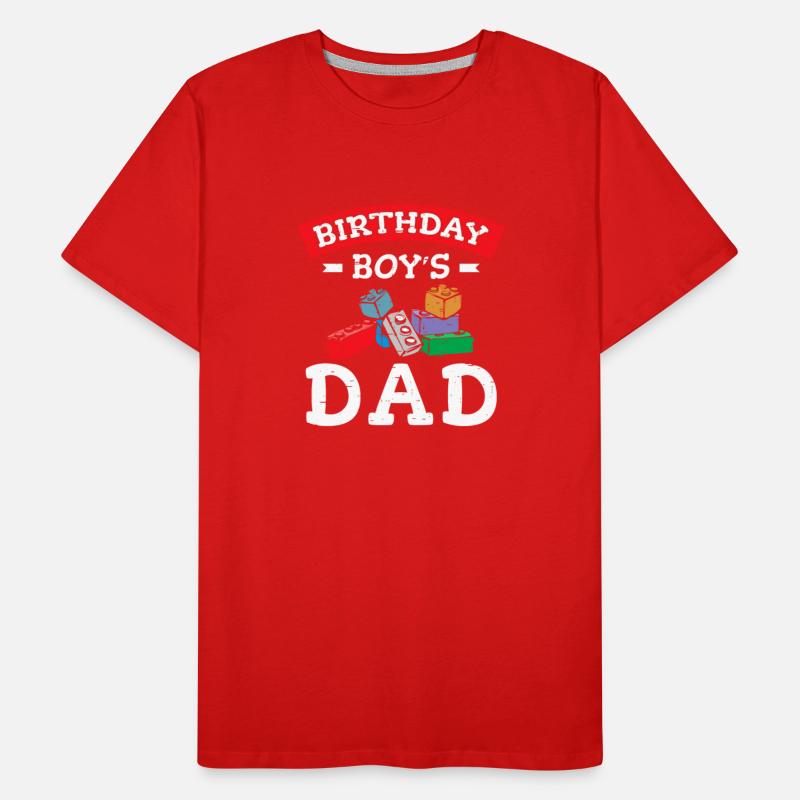 Birthday Boy's Dad Building Blocks