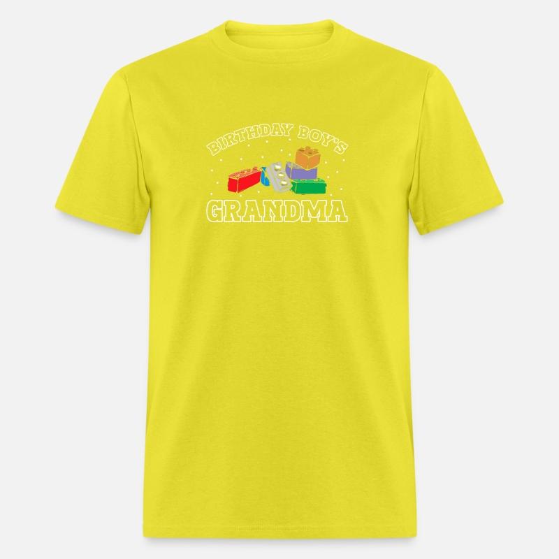 Birthday Boy's Grandma Building Blocks