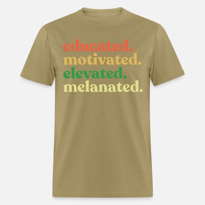 Black History Month Educated Motivated Melanated