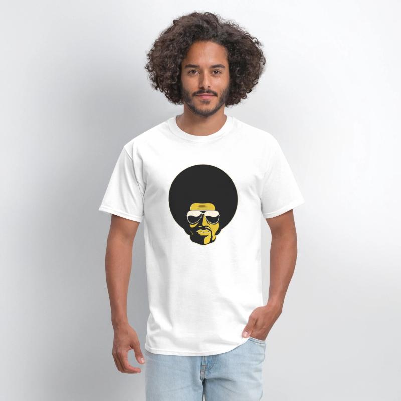 Black man, afro, Retro, Legend, African American