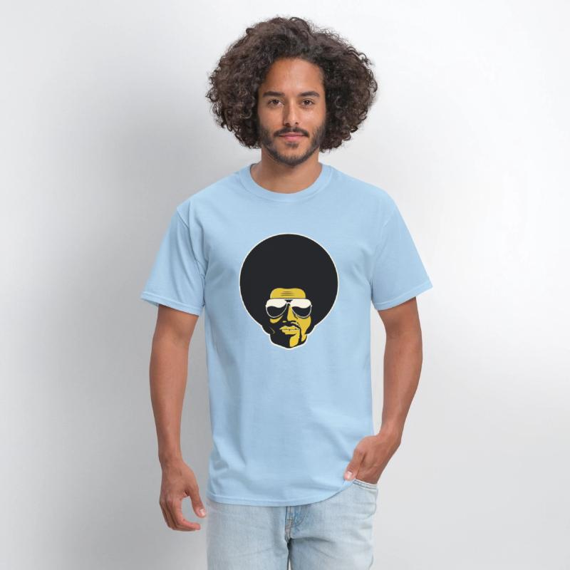 Black man, afro, Retro, Legend, African American