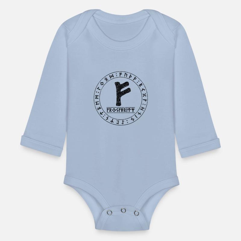 Black rune wealth Fehu. Pagan rune circle