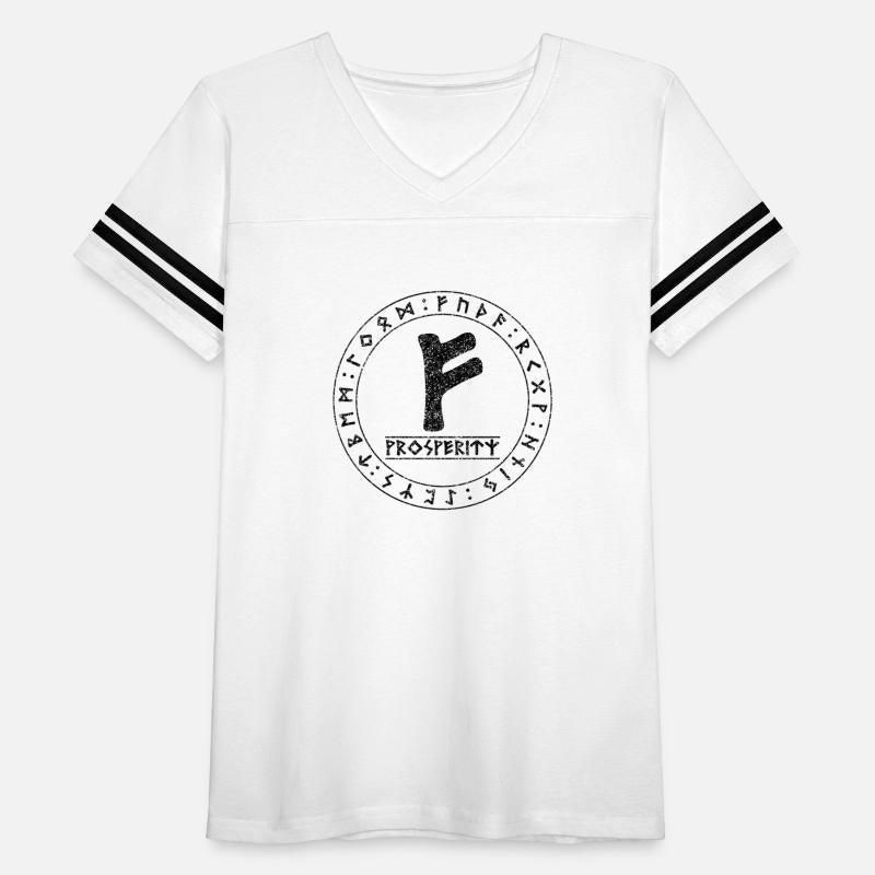 Black rune wealth Fehu. Pagan rune circle