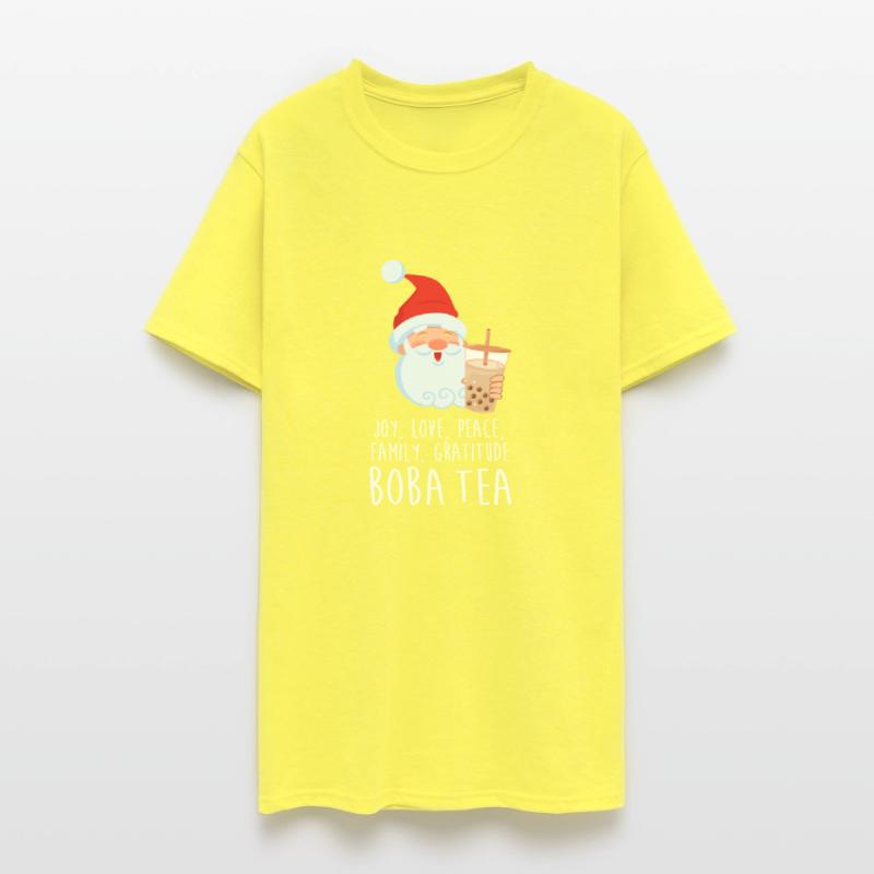 Boba Tea Fun Drink Christmas Cute Kawaii Bubble