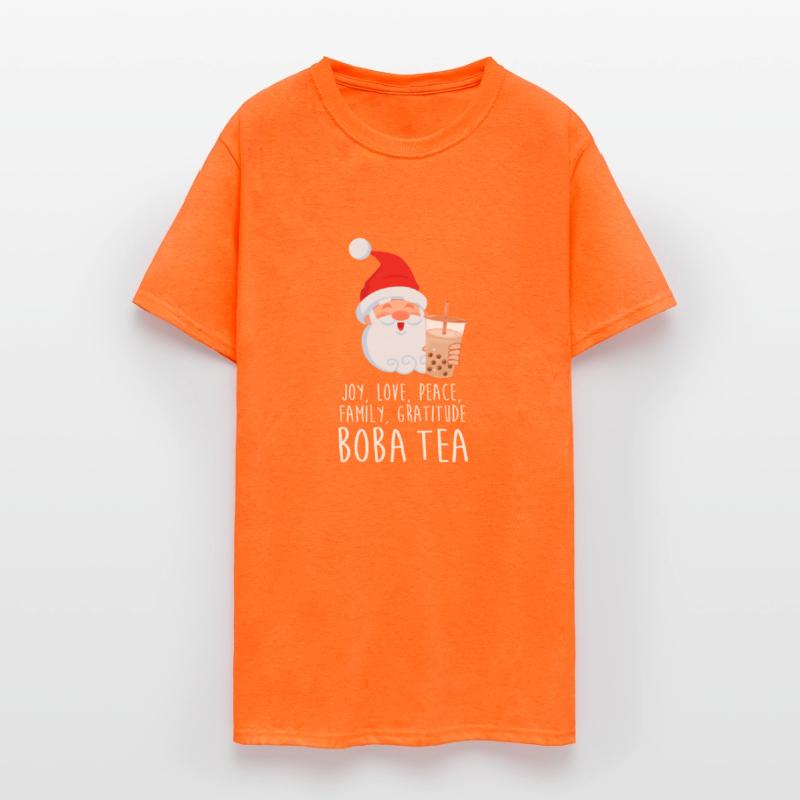 Boba Tea Fun Drink Christmas Cute Kawaii Bubble