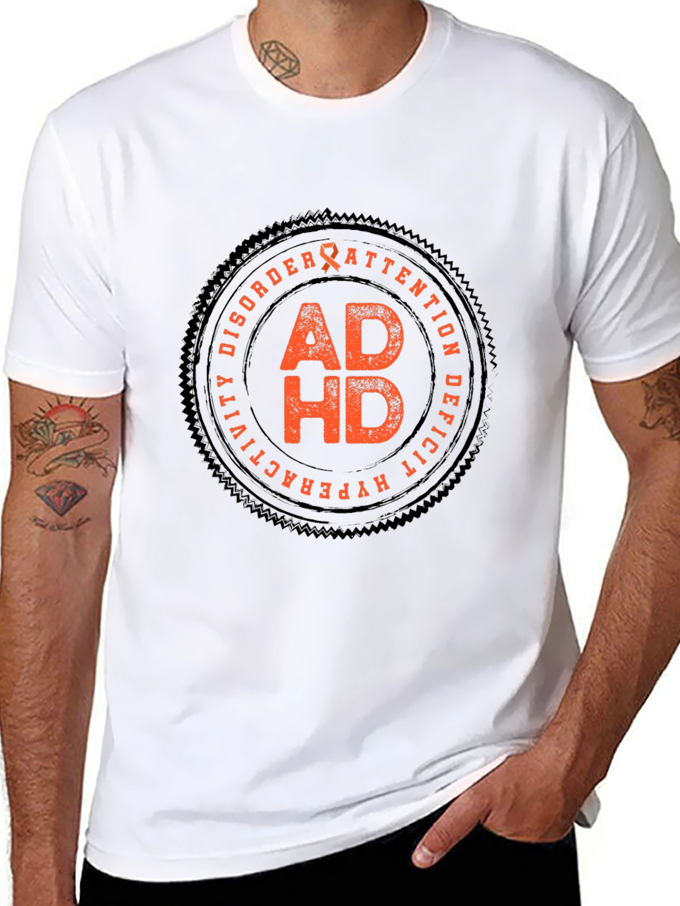 ADHD Awareness T-Shirt - Attention Deficit Hyperactivity Disorder