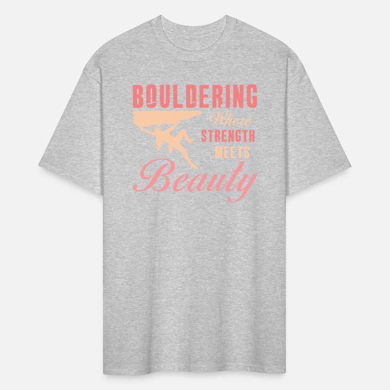 Bouldering Strength Meets Beauty Boulder