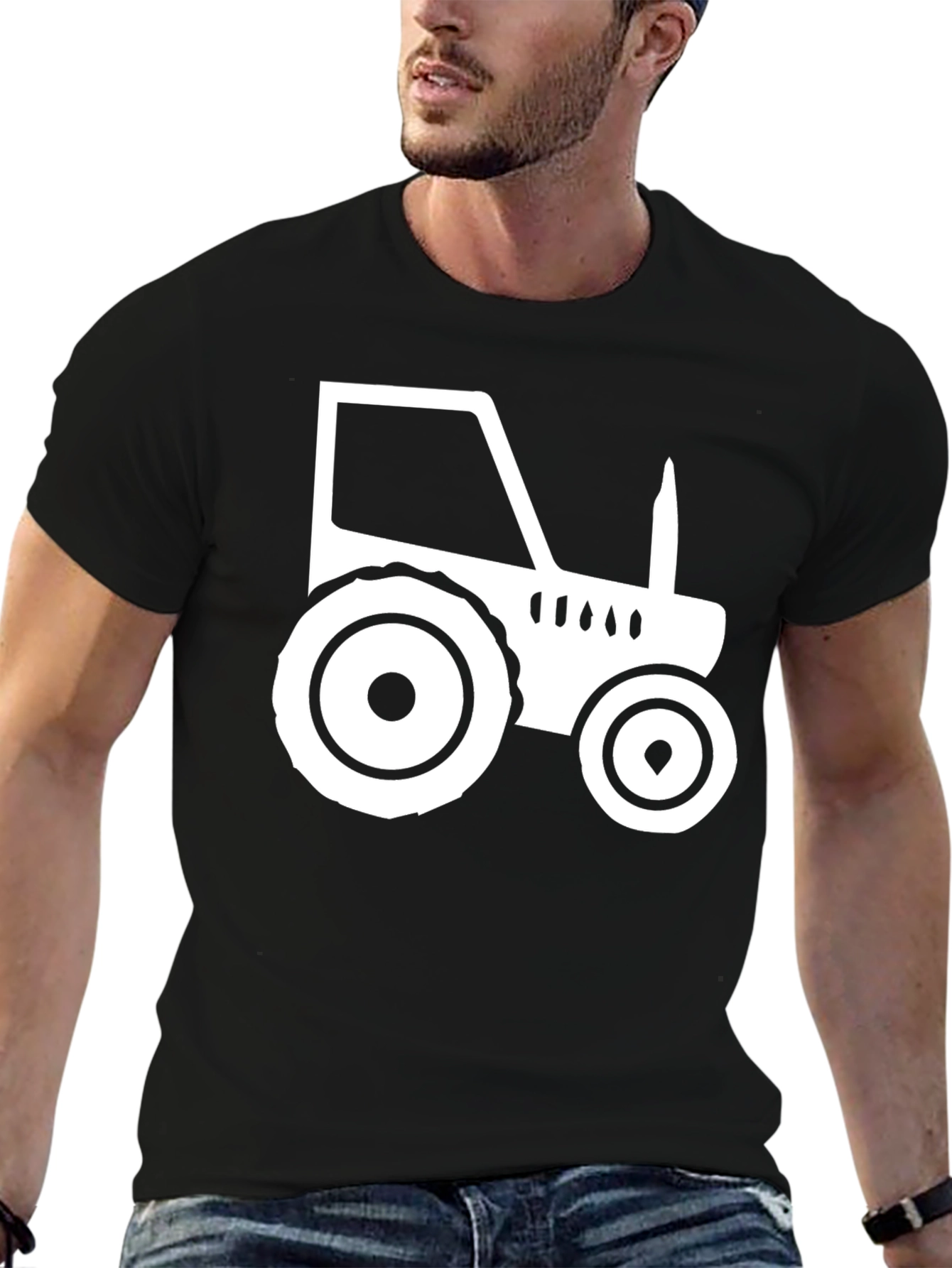 Tractor Graphic Tee - Farm Life Shirt