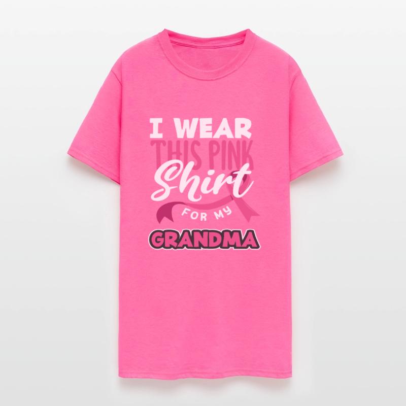 Breast Cancer Awareness Pink Shirt for Grandma