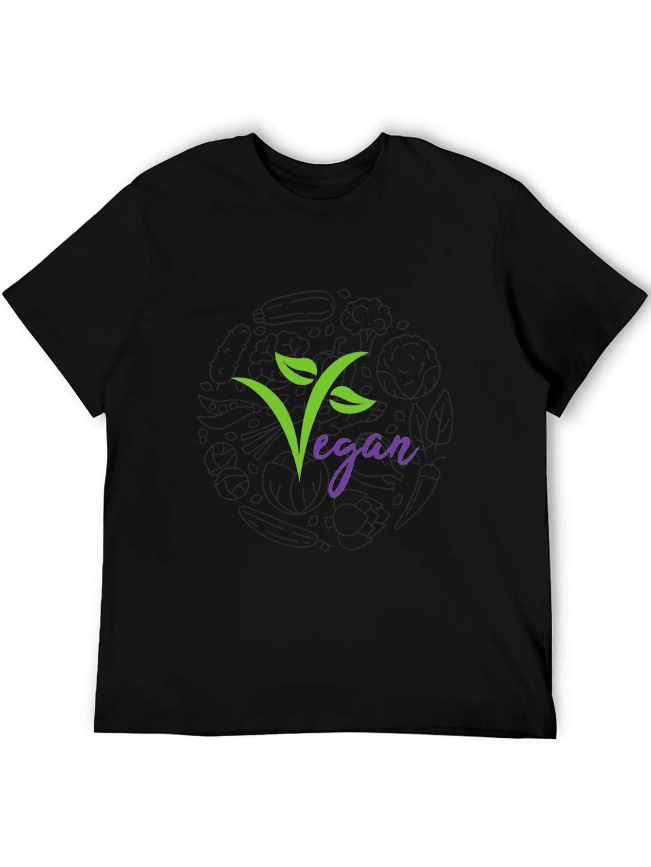Vegan Graphic Tee - Stylish & Sustainable