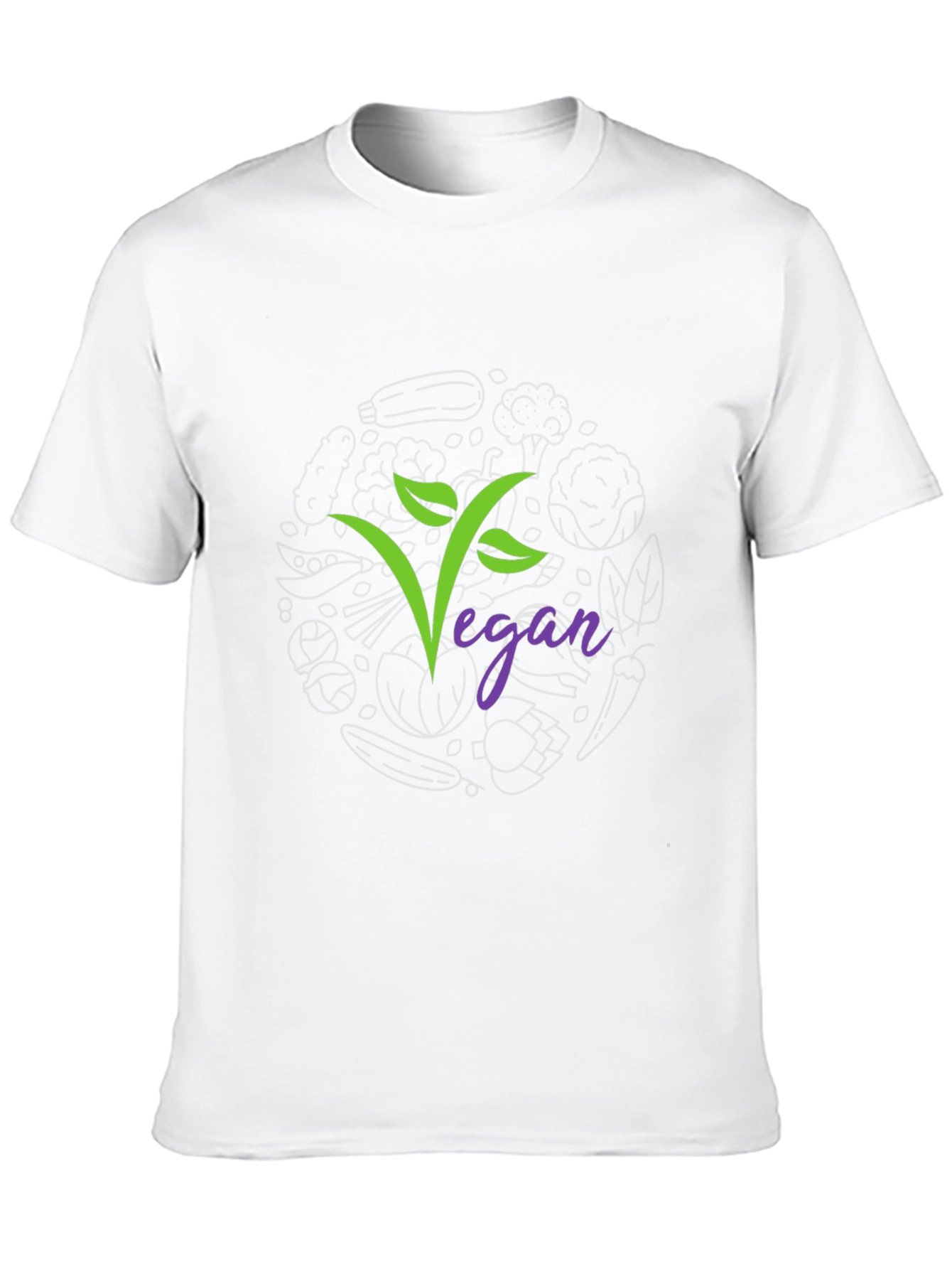 Vegan Graphic Tee - Stylish & Sustainable