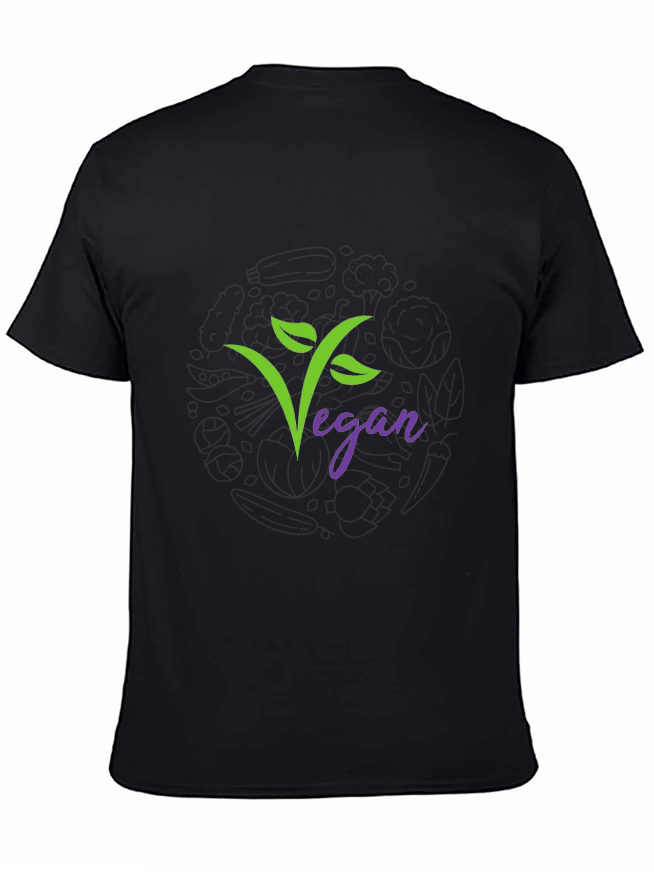 Vegan Graphic Tee - Stylish & Sustainable