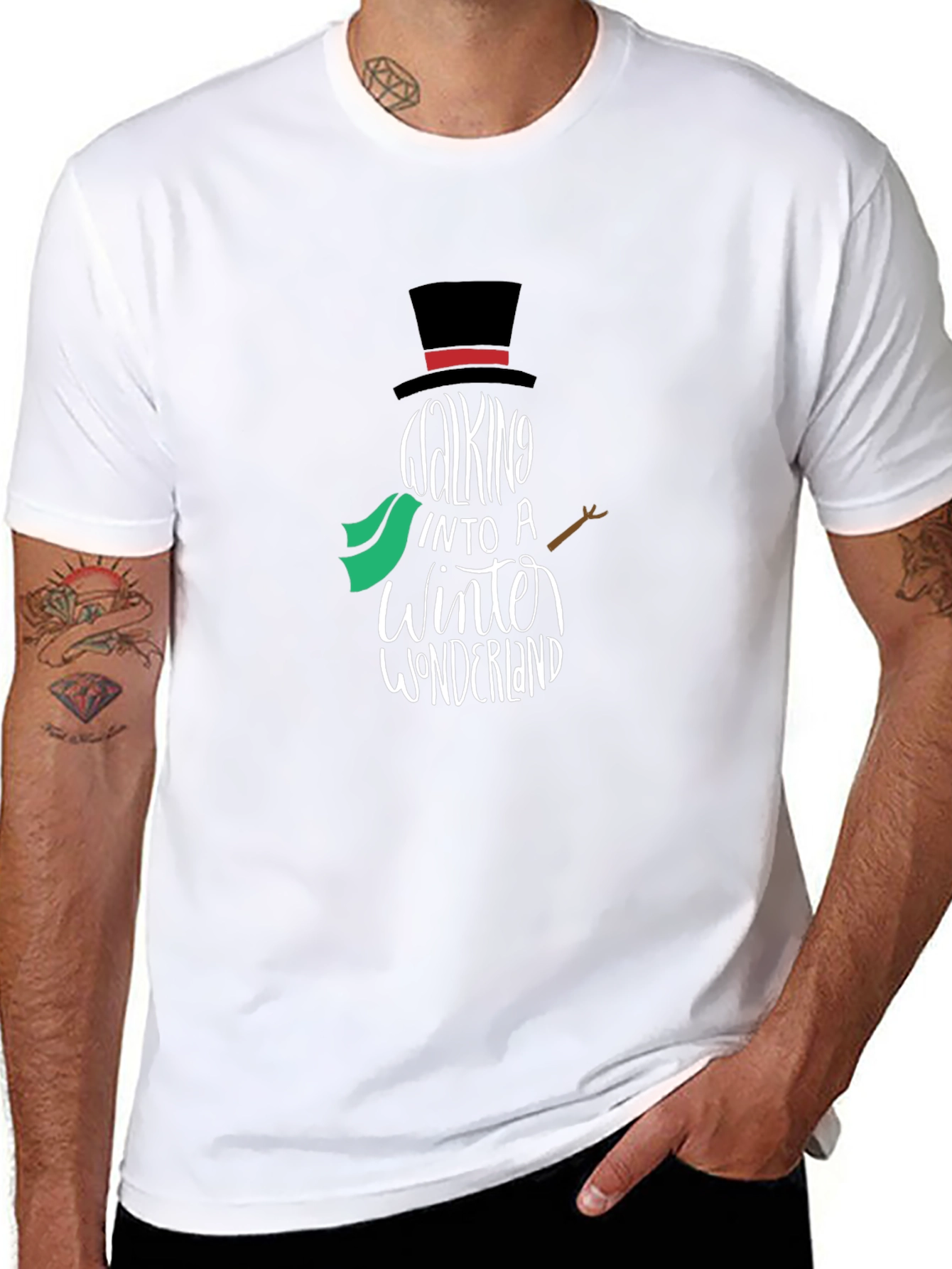 Winter Wonderland Snowman T-Shirt