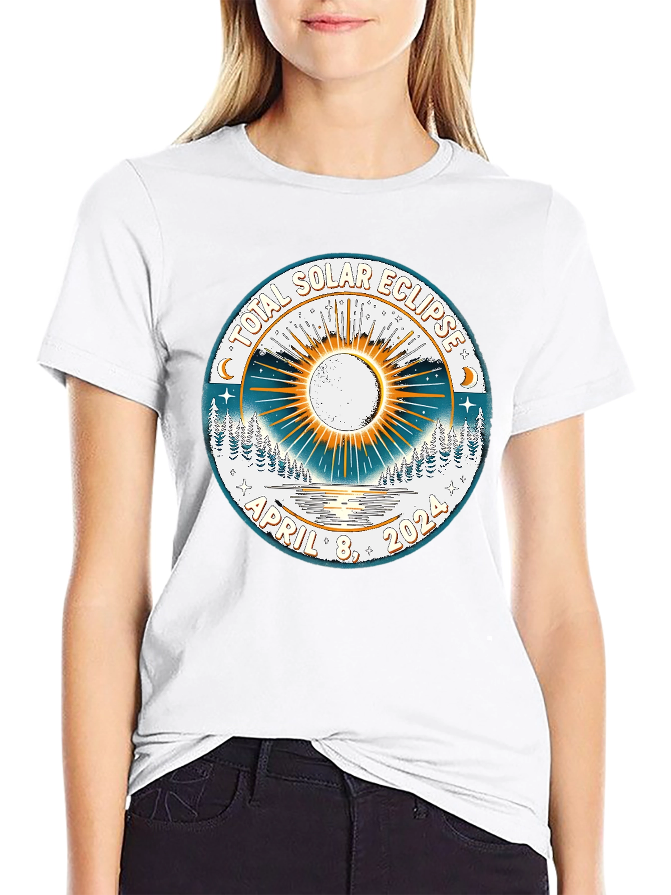 Total Solar Eclipse April 8 2024 T-Shirt
