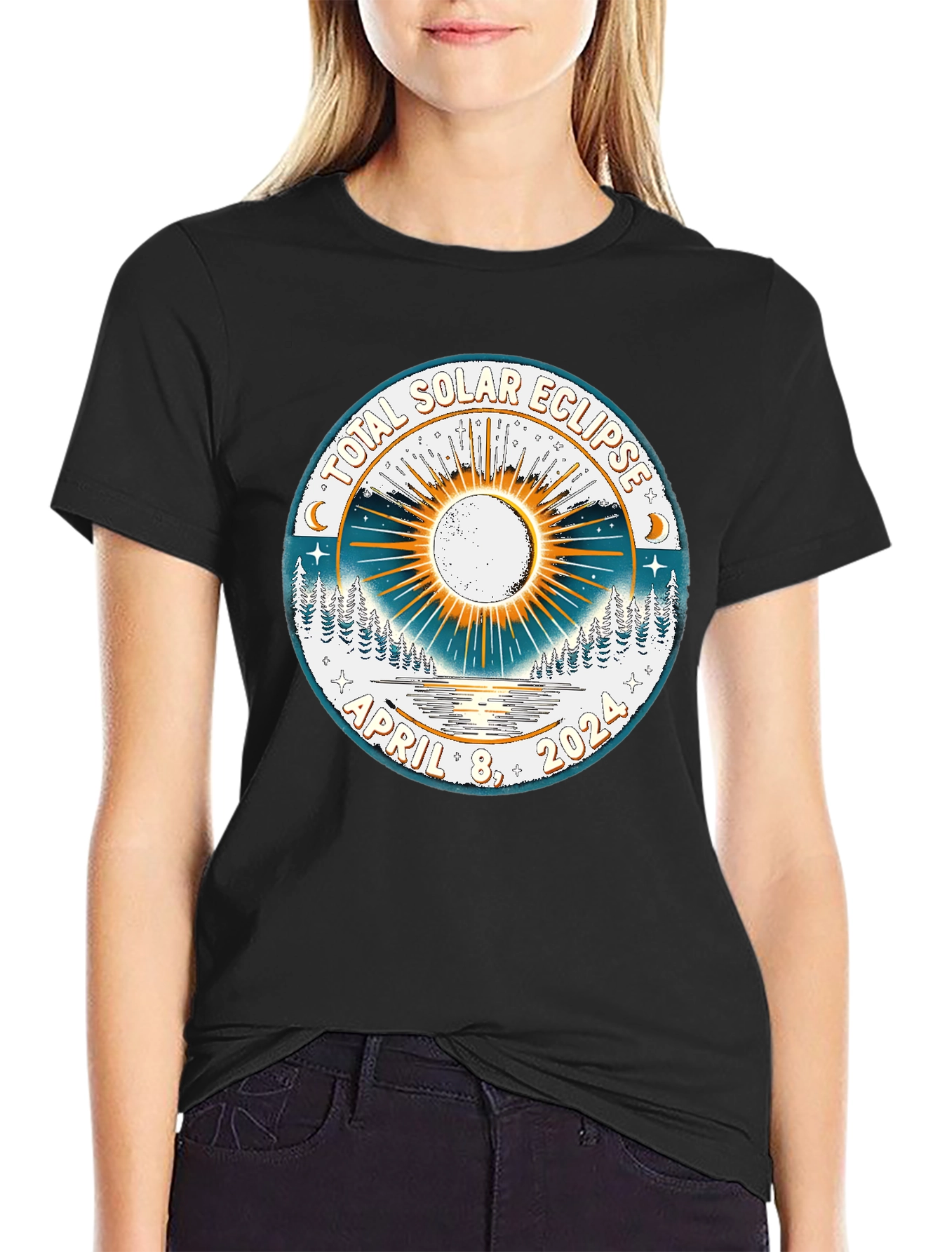 Total Solar Eclipse April 8 2024 T-Shirt