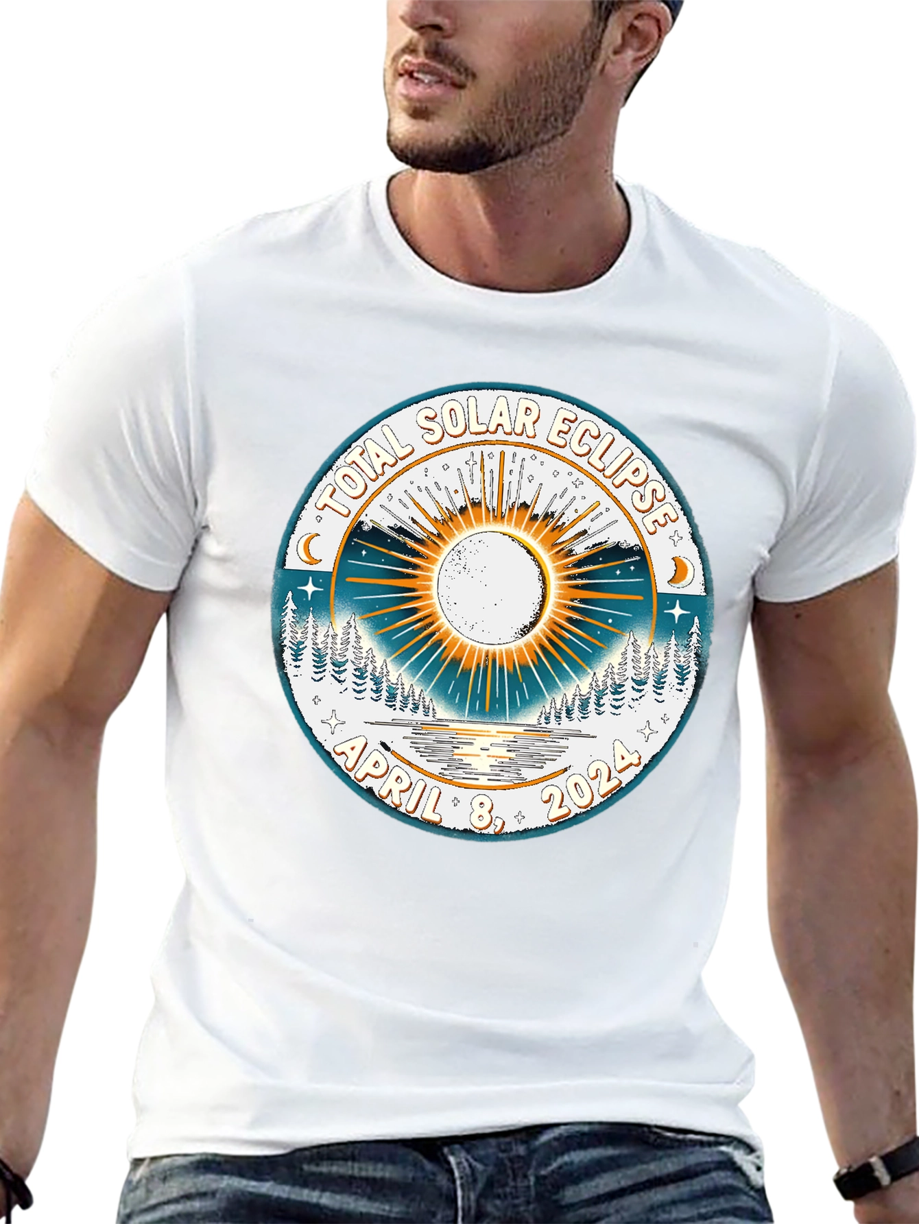 Total Solar Eclipse April 8 2024 T-Shirt