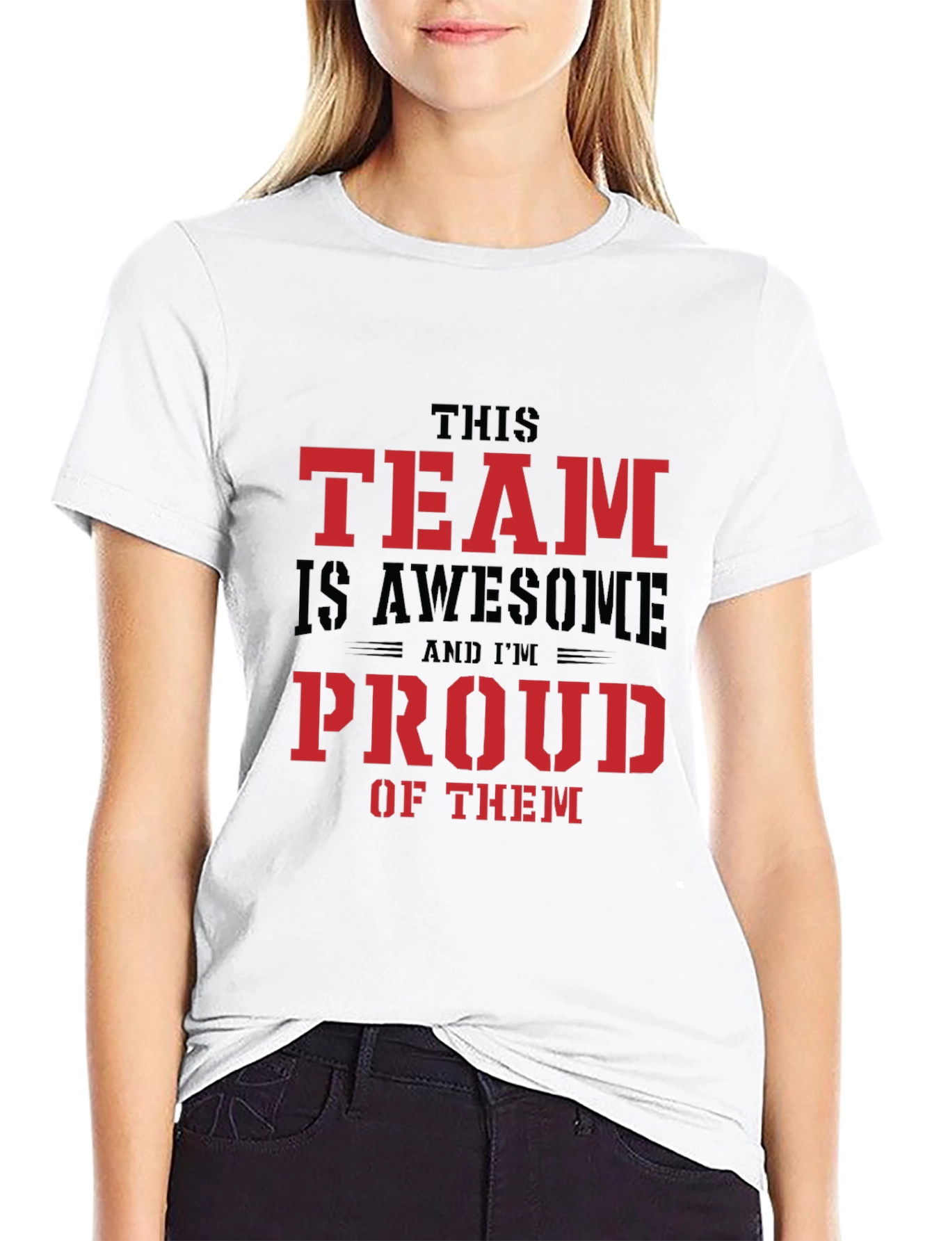 Awesome Team Pride Graphic Tee