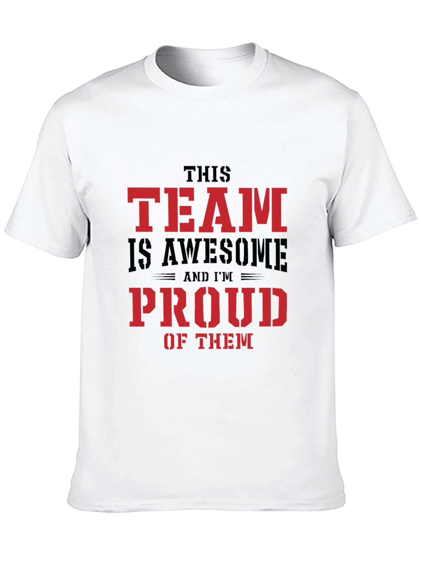 Awesome Team Pride Graphic Tee