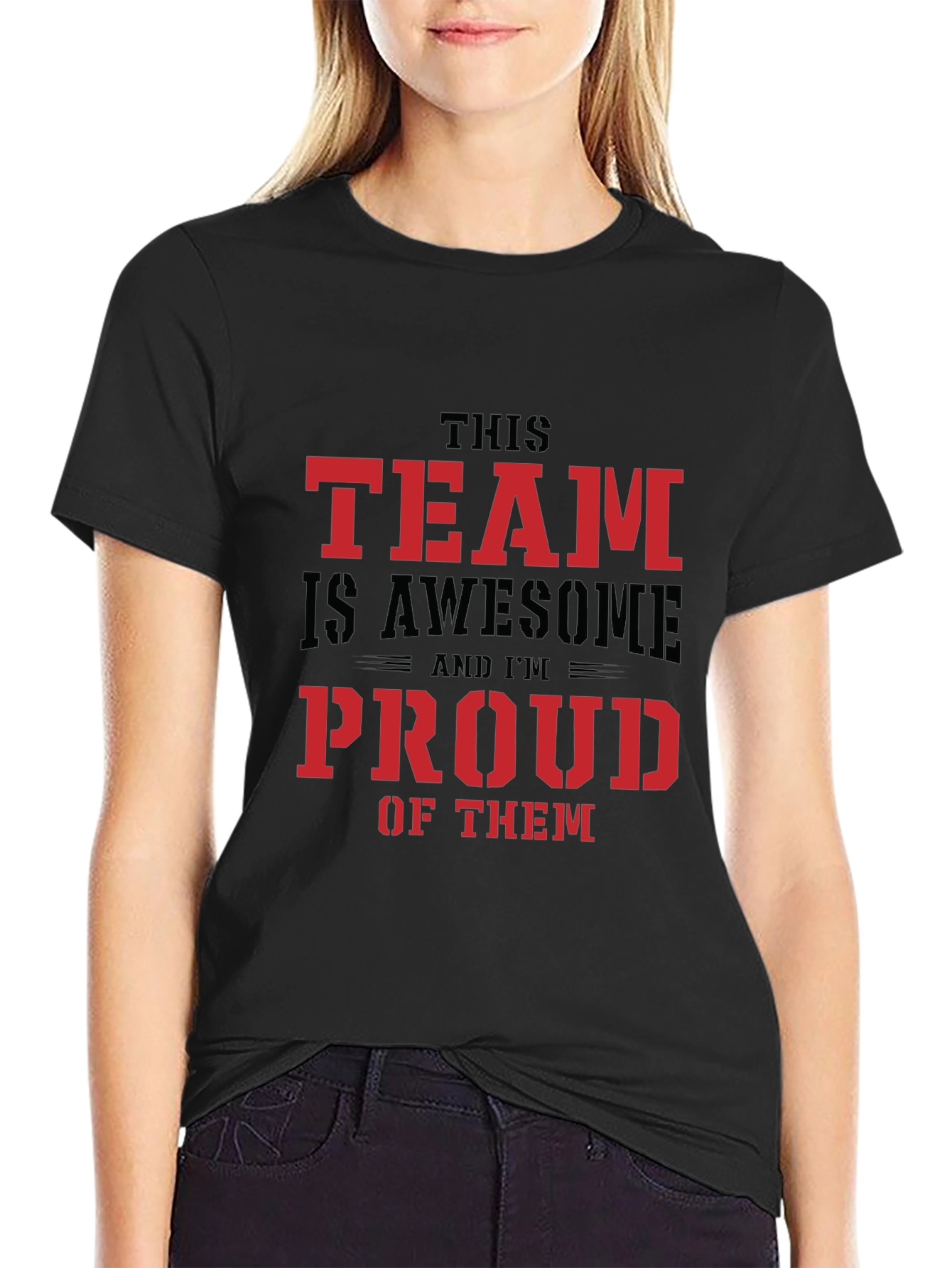 Awesome Team Pride Graphic Tee