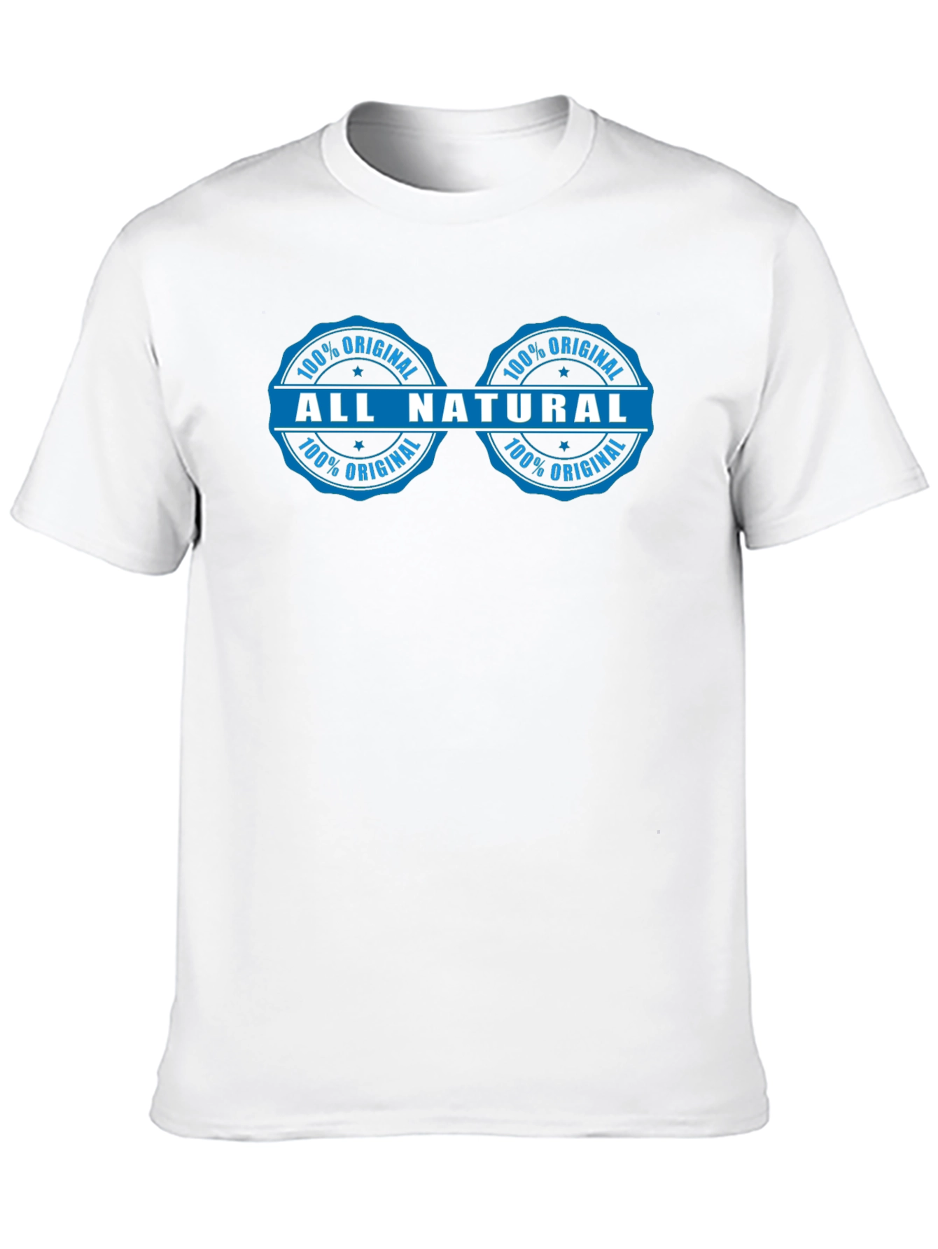 All Natural Graphic T-Shirt - 100% Original