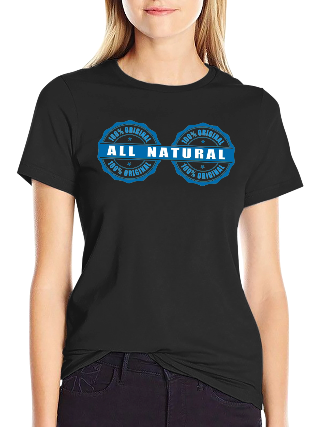 All Natural Graphic T-Shirt - 100% Original
