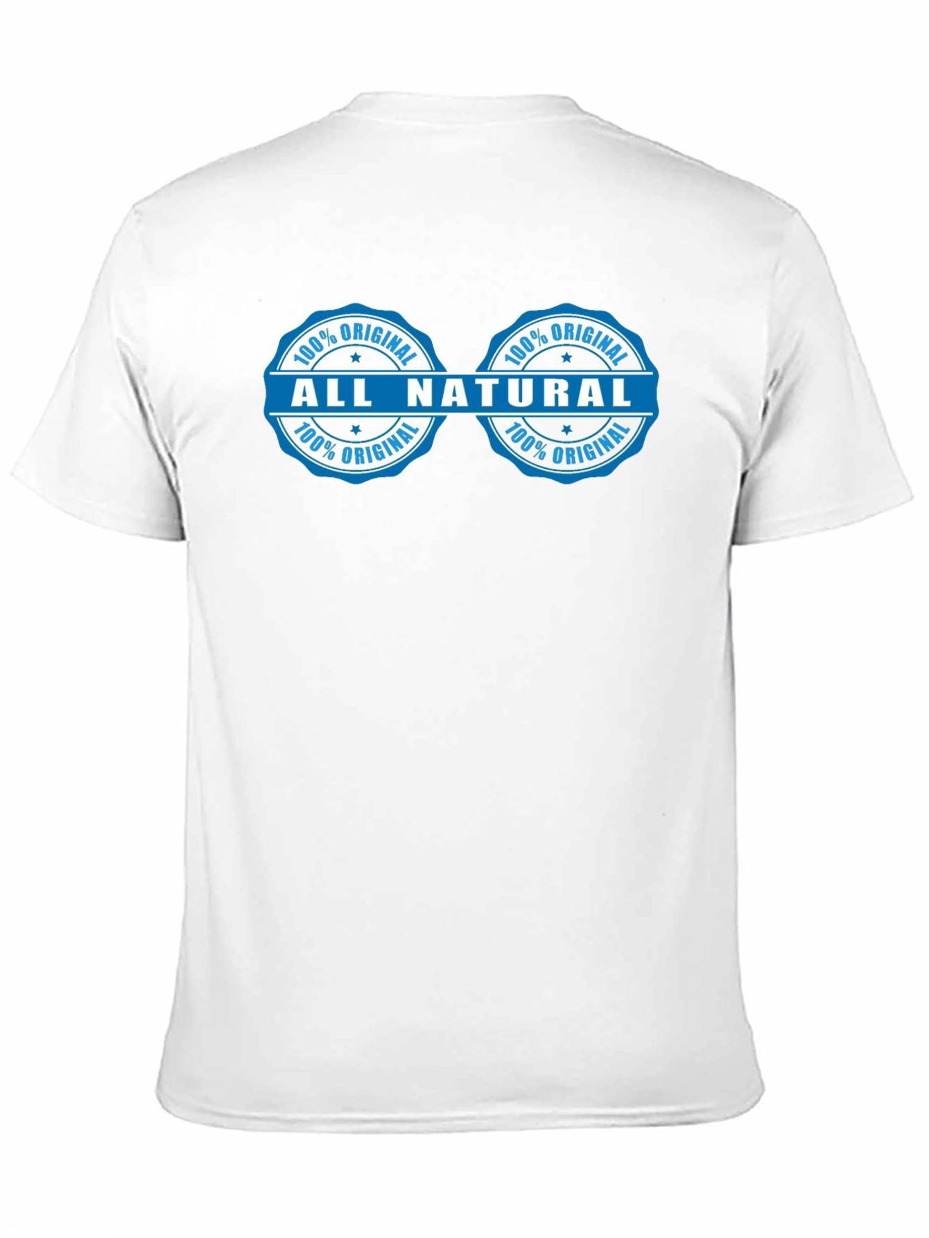 All Natural Graphic T-Shirt - 100% Original