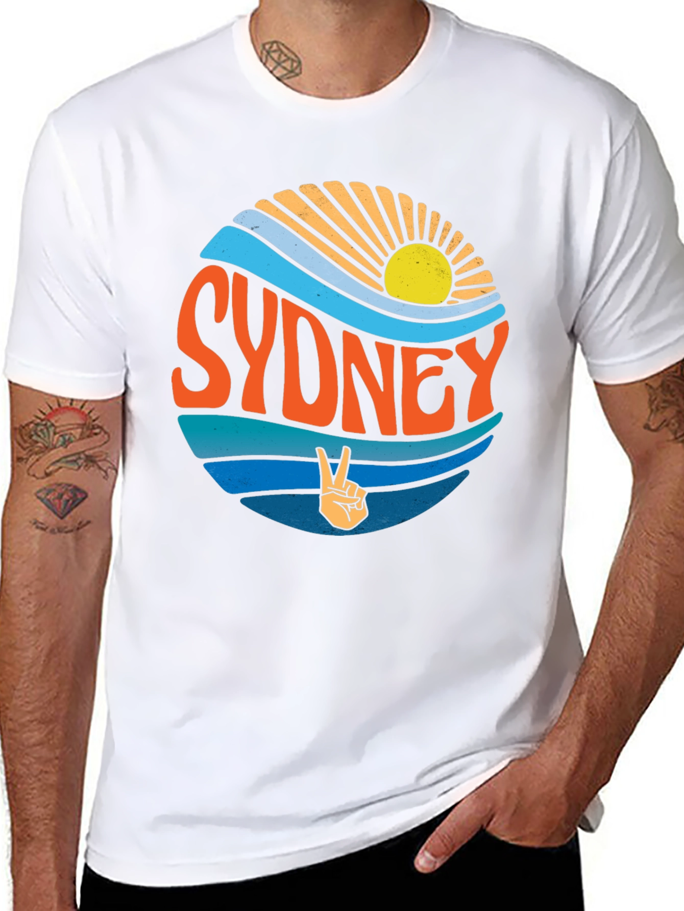 Sydney Retro Graphic T-Shirt