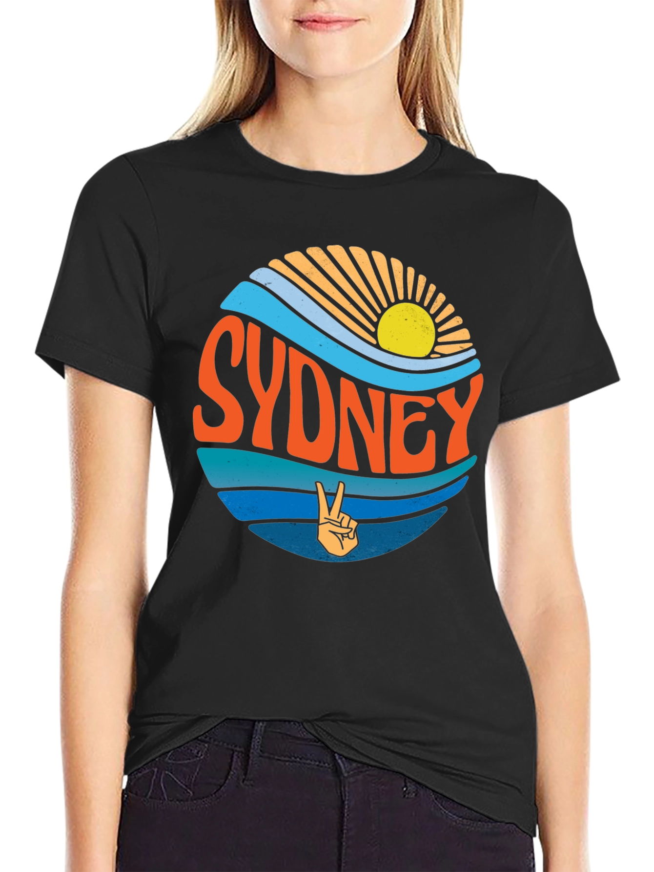 Sydney Retro Graphic T-Shirt