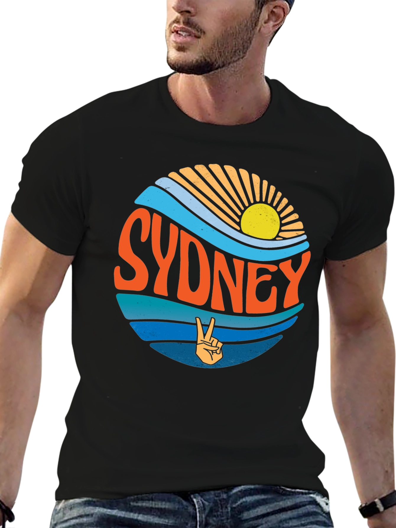 Sydney Retro Graphic T-Shirt