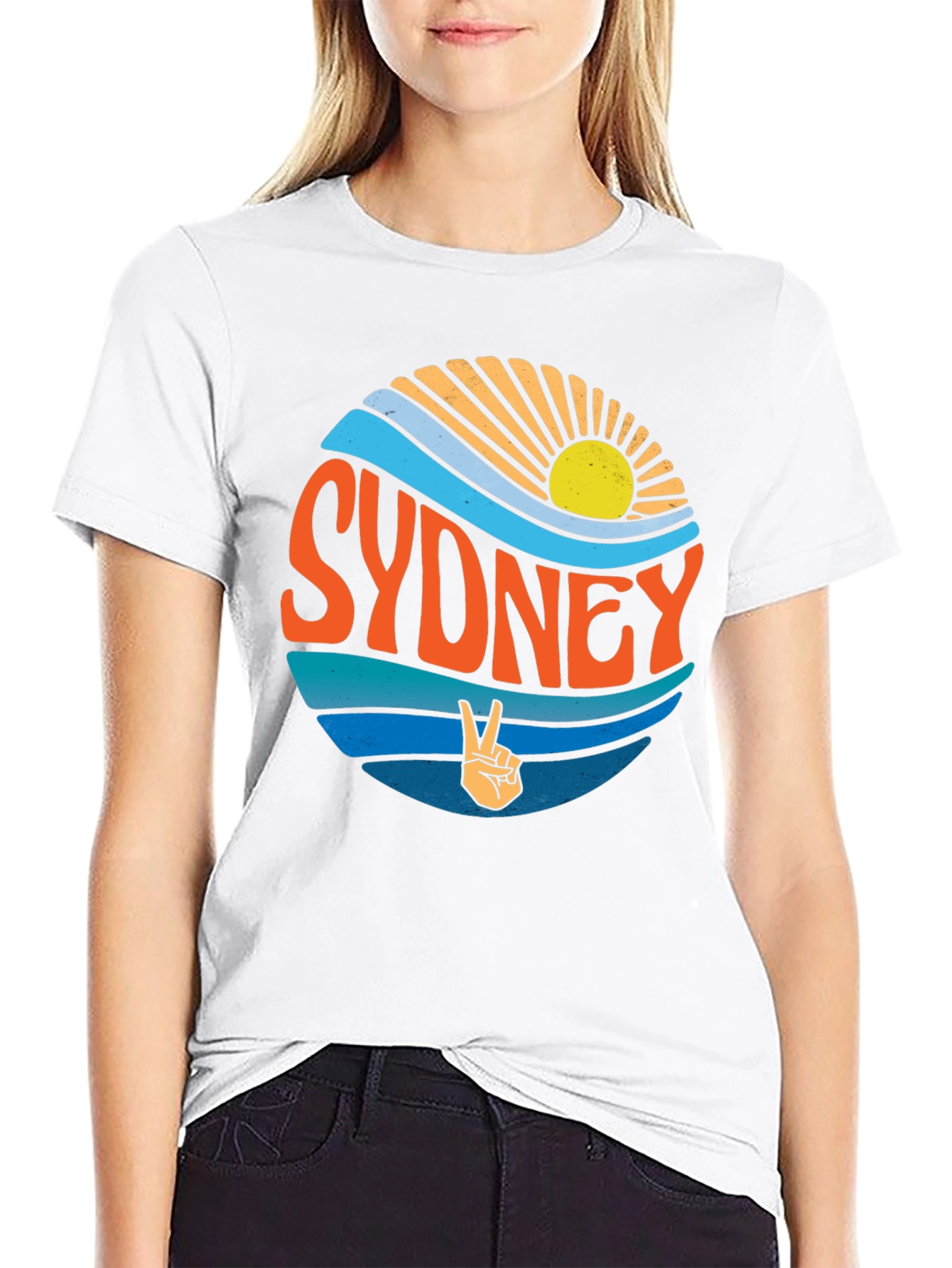 Sydney Retro Graphic T-Shirt