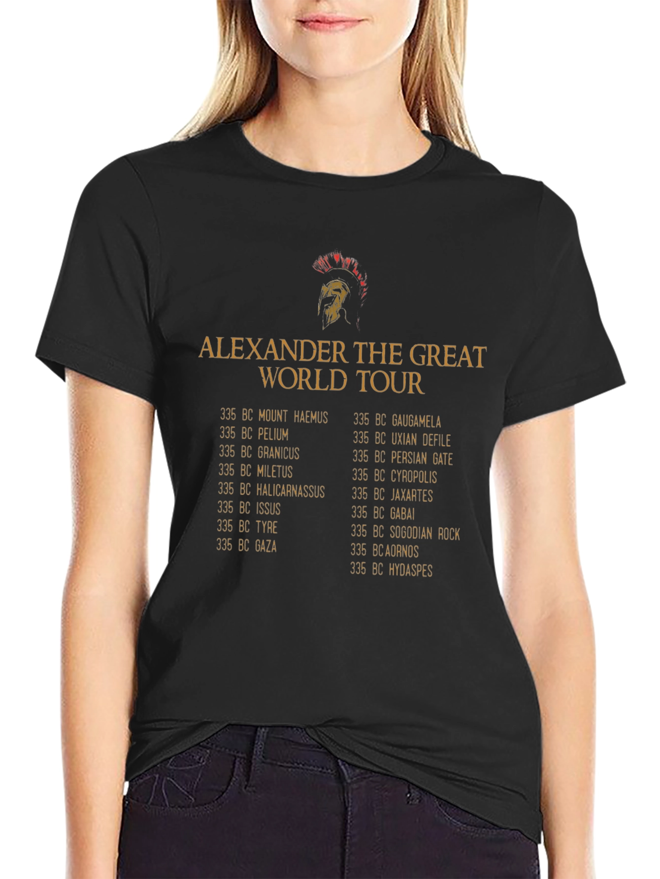 Alexander the Great World Tour T-Shirt