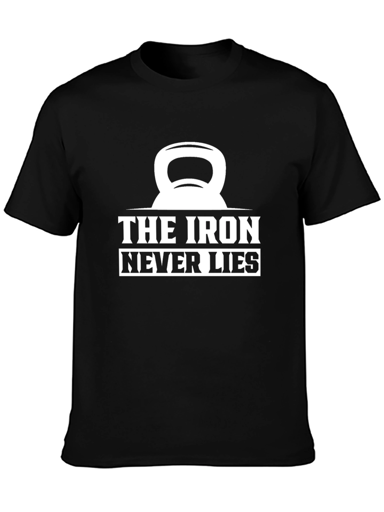 The Iron Never Lies Black Graphic Tee