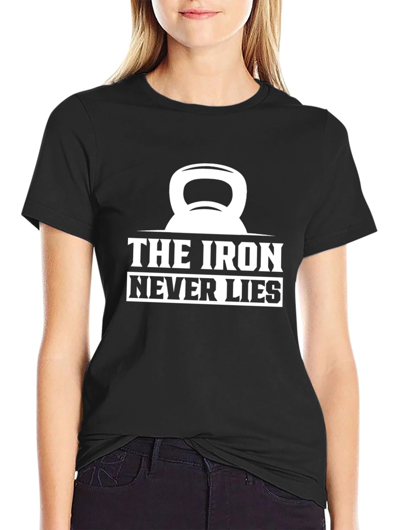 The Iron Never Lies Black Graphic Tee