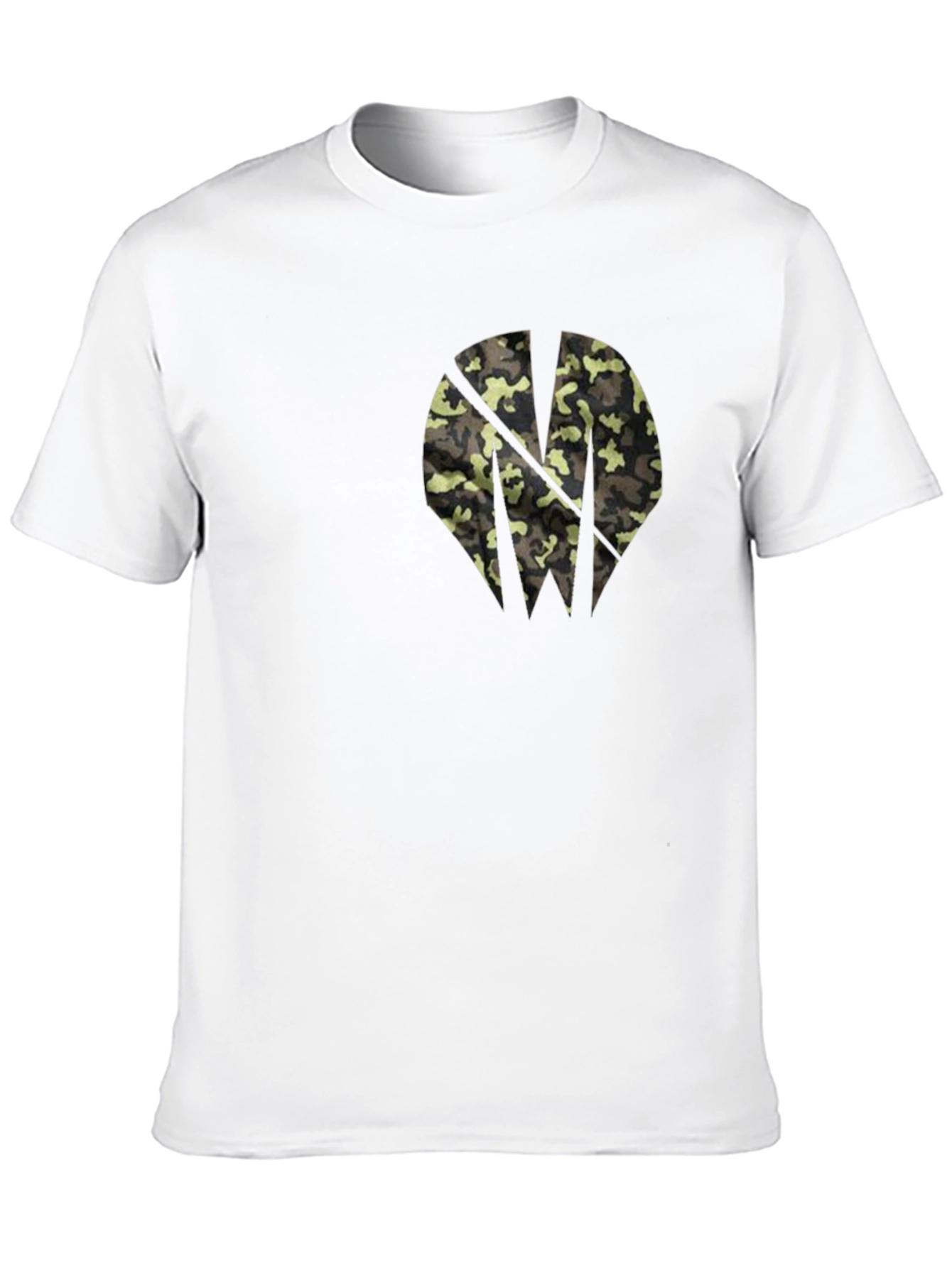 Black Camo Logo Graphic Tee