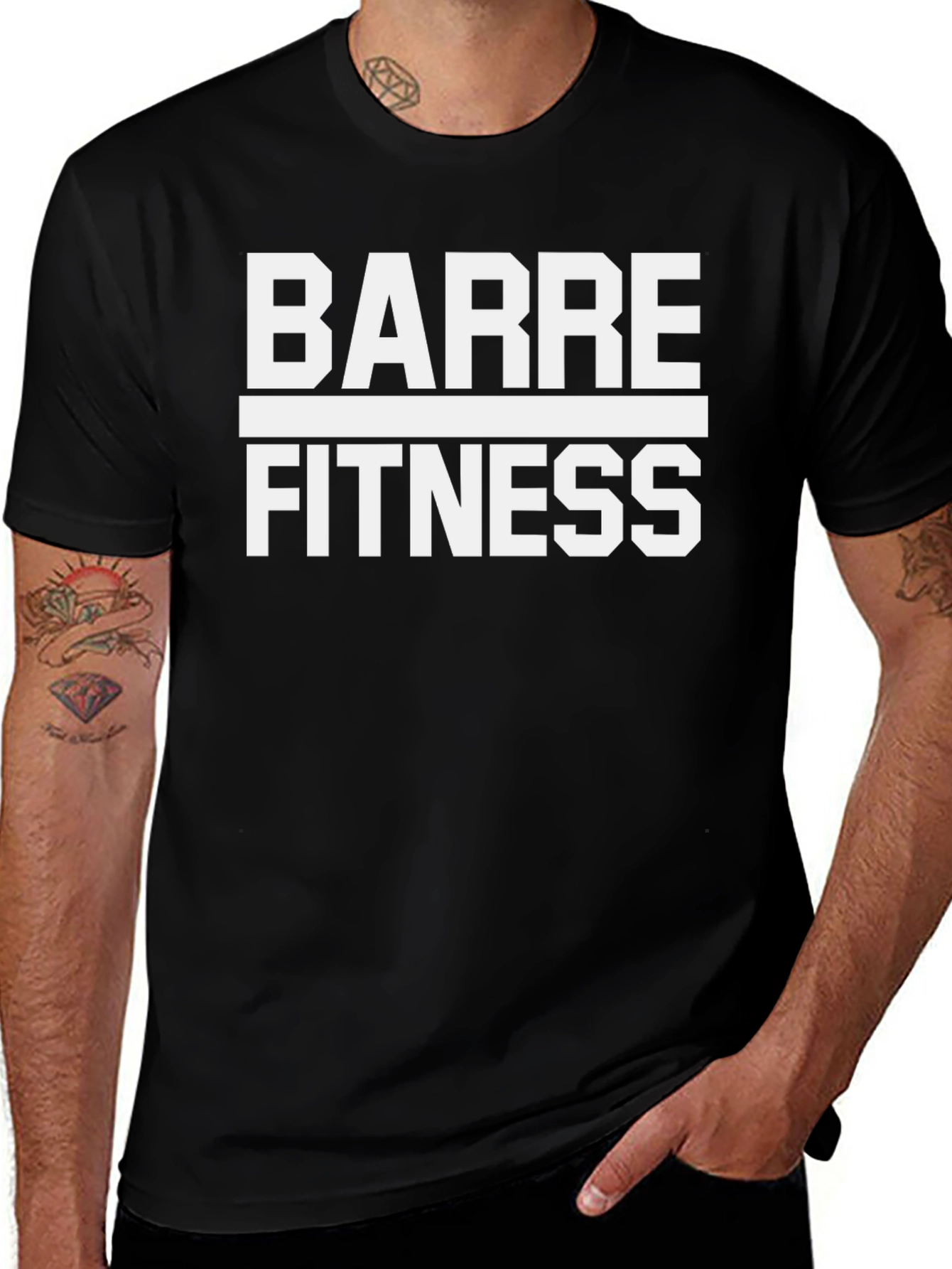Barre Fitness Graphic Tee - Workout Ready