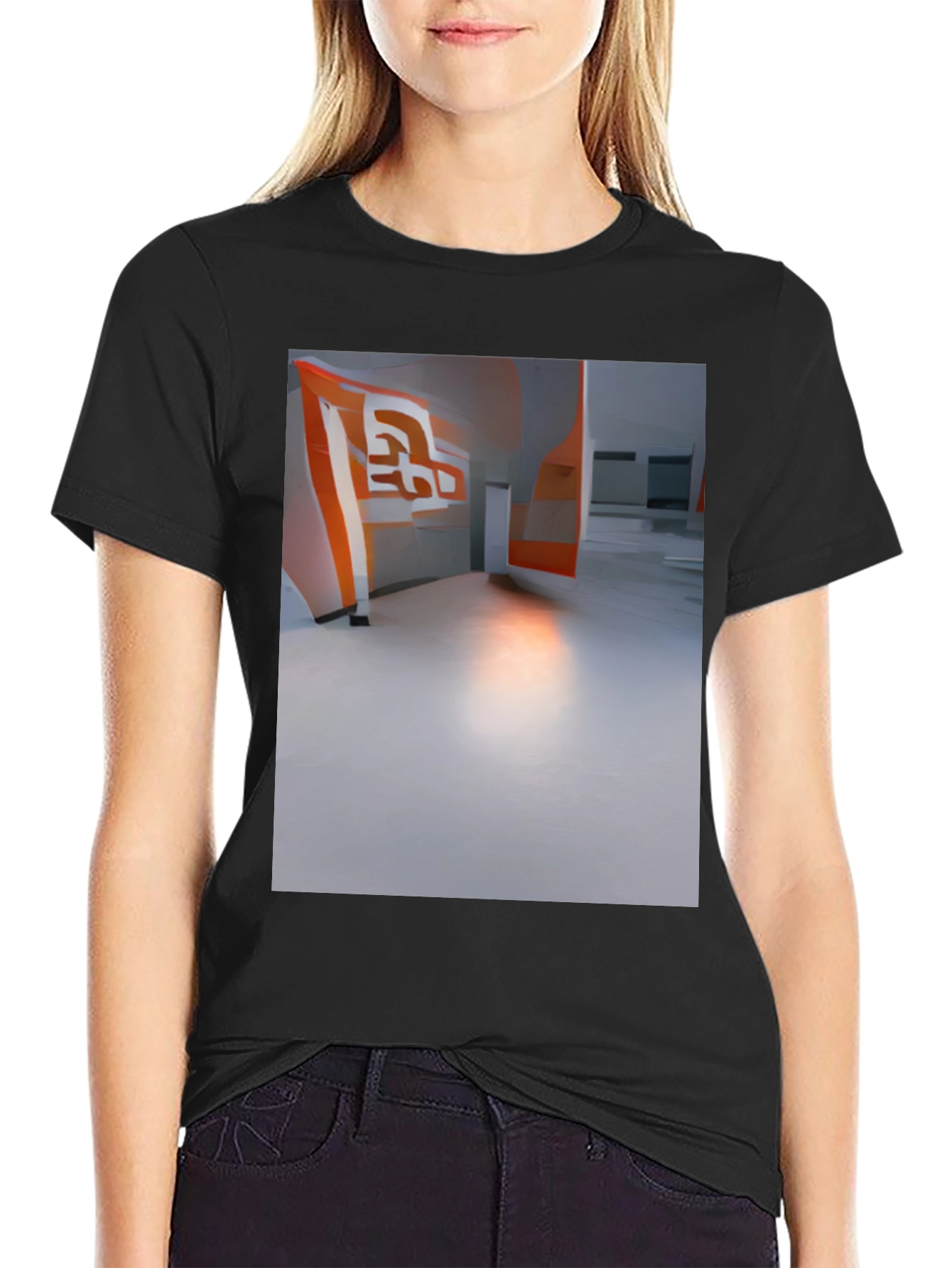 Abstract Architecture Graphic Tee