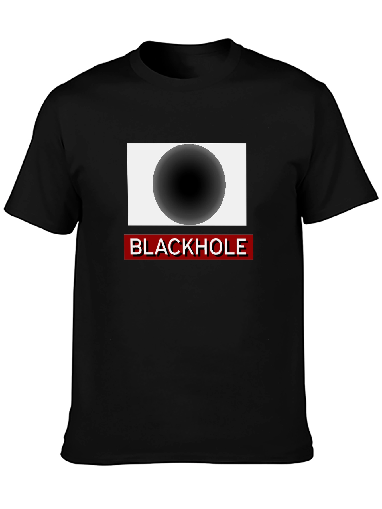 Blackhole Graphic Tee - Cool Space Design