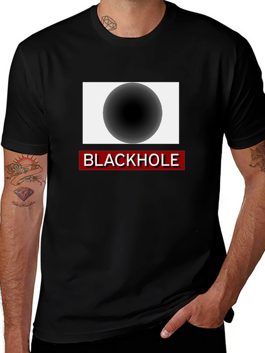 Blackhole Graphic Tee - Cool Space Design