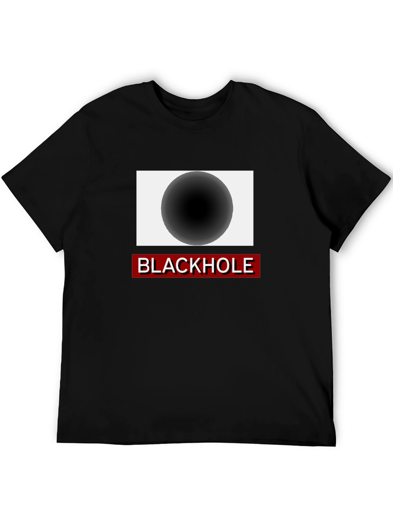 Blackhole Graphic Tee - Cool Space Design