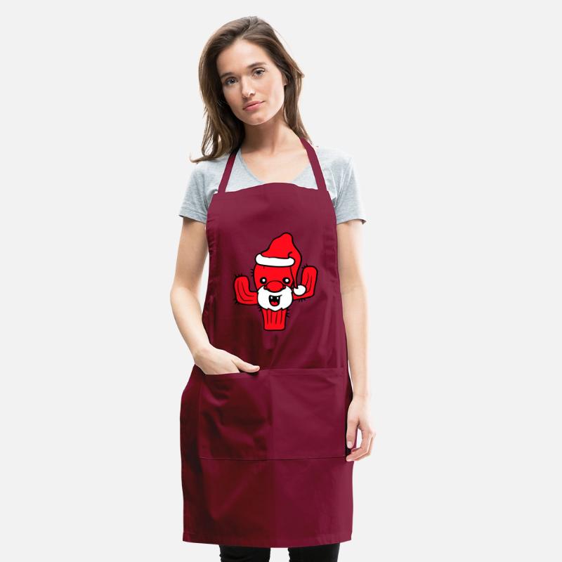 Cactus Santa Claus Funny Face Christmas Cool Cacti