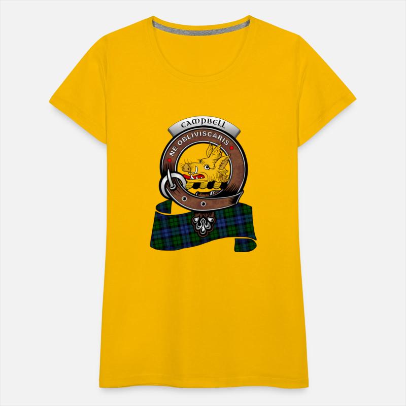 Campbell Scottish Clan Badge Tartan