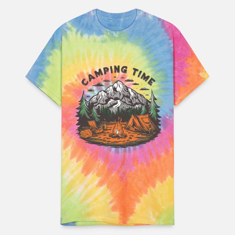 Camping Time Travel Adventure Holidays Gift Idea