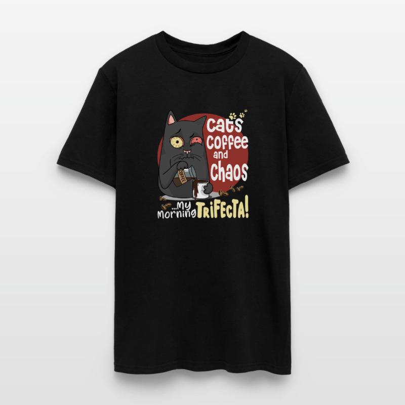 Cats Coffee and Chaos ... My Morning Trifecta