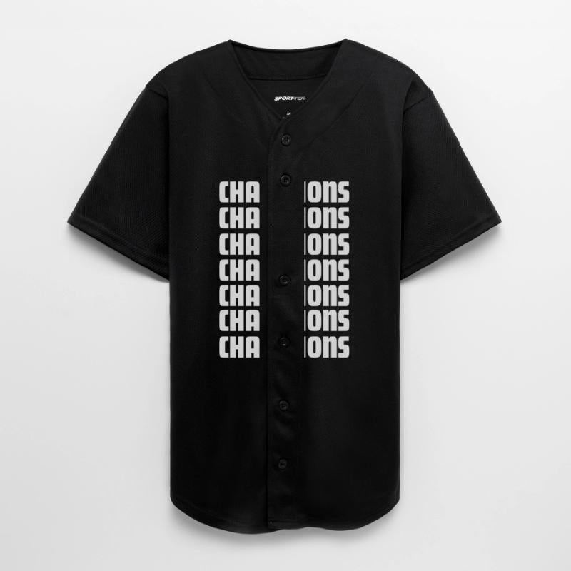 Champion Word Cloud Bold Design